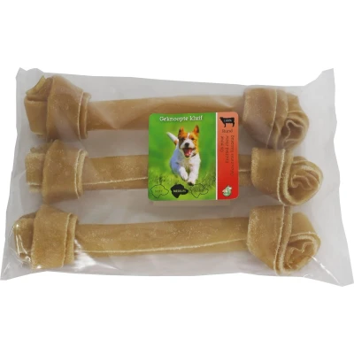 Afbeelding van boon kluif geknoopt 25 cm zak a 3 stuks Gebr de