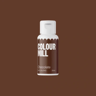 Afbeelding van Colour Mill Oil Blend Voedingskleurstof op Oliebasis Chocolate 20ml