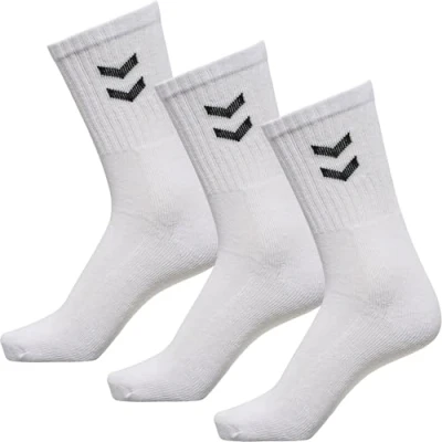 Afbeelding van Hummel Trainingssokken (3 pack) sportsokken wit/zwart Unisex