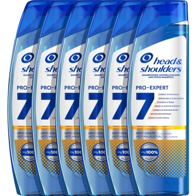 Afbeelding van 6x Head &amp; Shoulders Shampoo Pro Expert 7 Anti Haaruitval 250 ml
