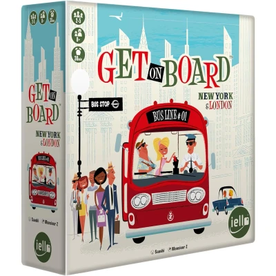 Afbeelding van Get on Board: New York &amp; London (EN)