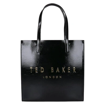 Afbeelding van Ted Baker dames Crinkon shopper met lakfinish