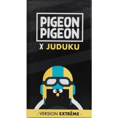 Afbeelding van Pigeon Duiven, extreme versie, gezelschapsspel gemaakt in Frankrijk, de samenwerking met JuDUKU sfeerspel, bluff, creativiteit, humor
