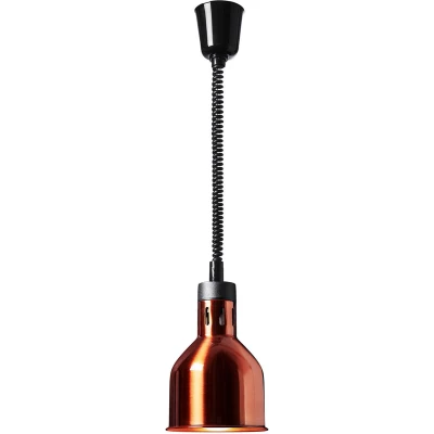 Afbeelding van Royal Catering warmtelamp messing look 17.5 x 25 cm royal_catering staal in hoogte verstelbaar