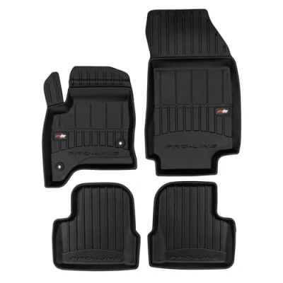 Afbeelding van M MOTOS Rubberen automatten Geschikt voor Fiat 600 vanaf 2023 Verbeter je reiscomfort met 3D antislipmatten, vloermatten alle seizoenen