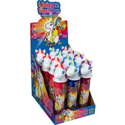 Afbeelding van Funny Candy Unicorn Flash 12x12g