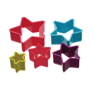 Afbeelding van Colourworks Brights Uitsteekvormpjes Ster 5 Delig