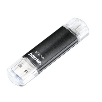 Image de Clé USB Laeta Twin, 3 .0, 256GB, 40MB/s, noire