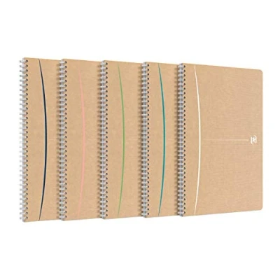 Afbeelding van Oxford 400143885 schrijfblok &amp; schrift A4 50 vel Verschillende kleuren