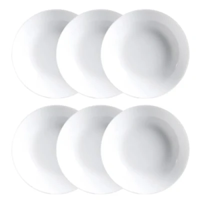 Afbeelding van Bordenset Luminarc Diwali 6 pcs Wit Glas