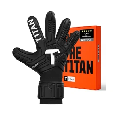 Afbeelding van T1TAN Classic 1.0 Black Out keepershandschoenen