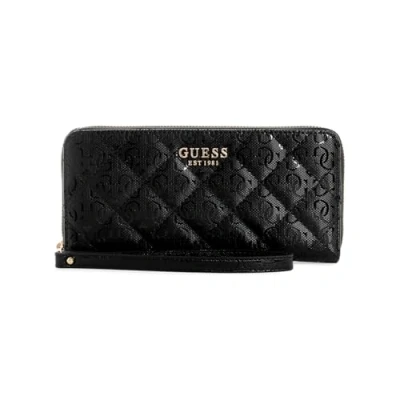 Afbeelding van Guess Laurel SLG ziparound portemonnee L black