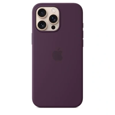 Afbeelding van Apple Cover Iphone 16 Pro Max Silicone Magsafe Plum (myyw3zm/a)