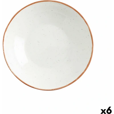 Afbeelding van Diep bord Ariane Terra Keramisch Beige (Ø 21 cm) (6 Stuks)