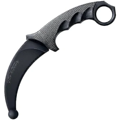 Afbeelding van Cold Steel Zwart Rubber Training Carambit Mes