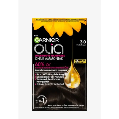 Afbeelding van Garnier OLIA Permanent HAIR Color Haarverf, Dames, Maat: 174 g, Dark brown