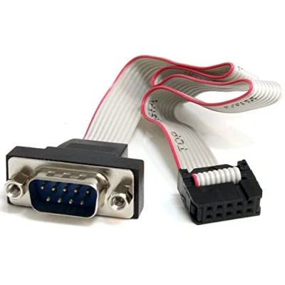 Afbeelding van StarTech.com Serial kabel (9 polig, 41 cm) naar 10 polige moederbordadapter (PNL9M16)
