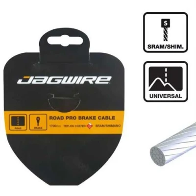 Image de Jagwire Câbles Brake Housing Pro Road Polished Slick Stainless 1.1 x 2300 mm