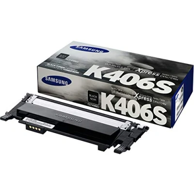 Afbeelding van Samsung CLT K406S (SU118A) Toner Zwart