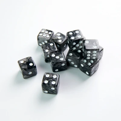 Afbeelding van Gamegenic D6 Dice Set 12pcs Galaxy Series: Moon