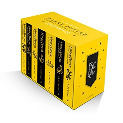 Afbeelding van Harry Potter Hufflepuff House Editions Paperback Box Set