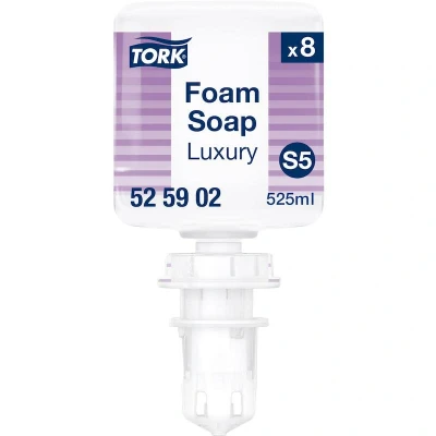Afbeelding van Tork Luxury Mini schuimzeep S5, luchtdichte fles, 1 x 525 ml, 525902