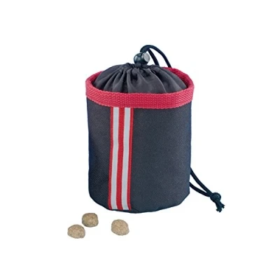 Afbeelding van Nobby ruff toy snackzakje zwart met rode streep 1 ST