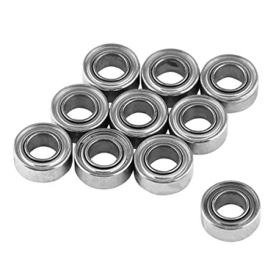 Afbeelding van Akozon 10 stuks MR63ZZ dubbel afgeschermde kogellagers 3 x 6 2,5 mm voor 3D printer