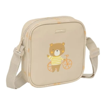 Afbeelding van Schoudertas Safta Beer Beige 16 x 18 4 cm