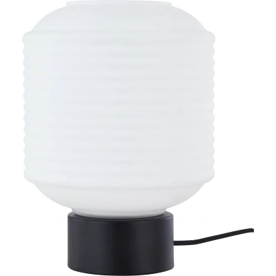Afbeelding van Lindby Tafellamp 1licht Glas, metaal H: 25 cm E27 wit
