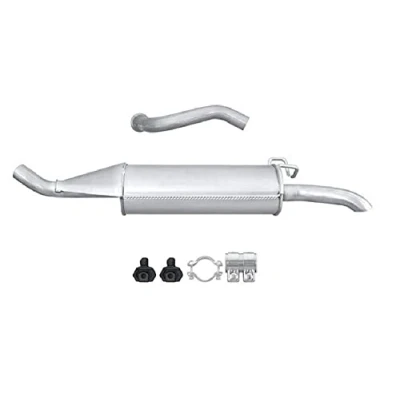 Afbeelding van HELLA 8LD 366 034 011 Einddemper Achter Met aanbouwdelen RENAULT: 19 II Chamade