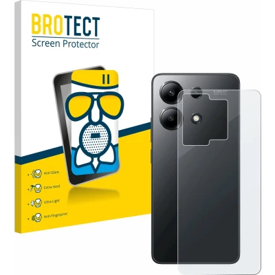 Afbeelding van BROTECT Screenprotector voor Xiaomi Redmi Note 13 4G (Achterkant) Folie Beschermfolie Beschermglas matte