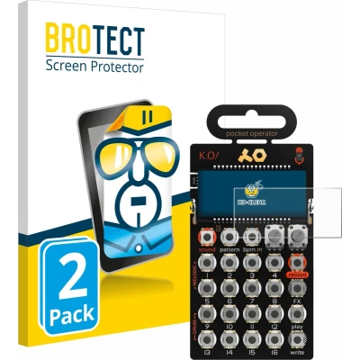 Afbeelding van BROTECT Screenprotector voor Teenage Engineering PO 33 K.O! Folie Beschermfolie transparant (2 Stuks)