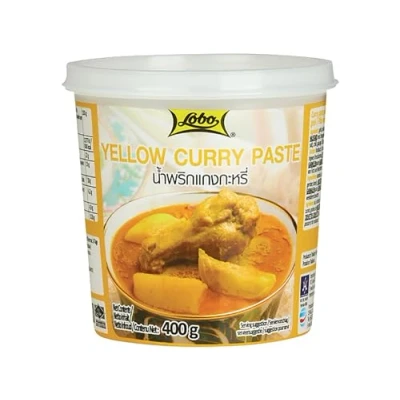 Afbeelding van Lobo Thaise Stijl Gele Currypasta 400 g