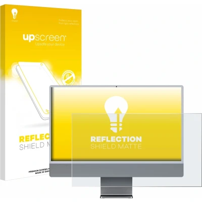 Afbeelding van upscreen Screenprotector voor Apple iMac 24&quot; M3 2023 Folie Beschermfolie anti glare matte