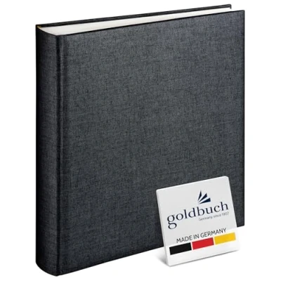 Afbeelding van Goldbuch Fotoalbum Summertime Antraciet 30x31 cm 100 pagina&#039;s