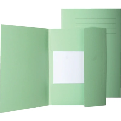 Afbeelding van Dossiermap Quantore ICN1 A4 groen Omdoos a 50 stuk stuks