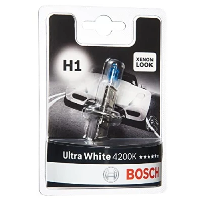 Image de Bosch Automotive H1 Ultra White 4200K lampe de phare 12 V 55 W P14,5s 1 ampoule