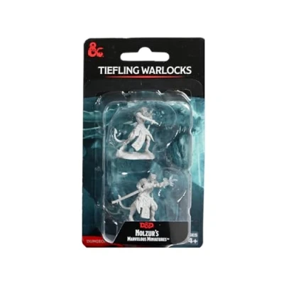 Afbeelding van WizKids D&amp;D Nolzur&#039;s Marvelous Miniaturs: Diepe Warlocks Dungeons and Dragons Miniaturen Unpainted Undefined