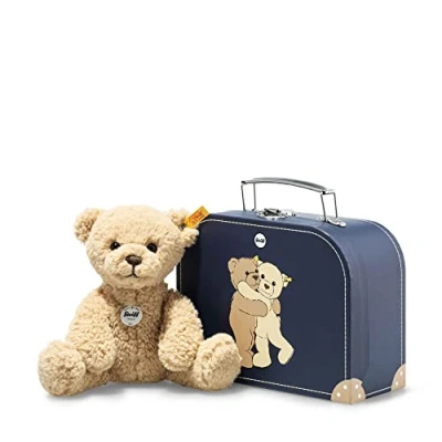 Afbeelding van Steiff Ben met koffer 21 cm. EAN 114021