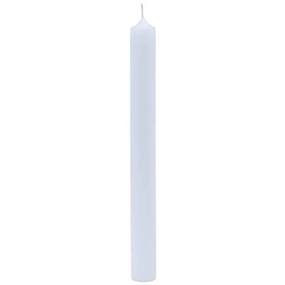 Afbeelding van Rayher 31436000 Doopkaars van was voor het decoreren 4 cm ø, wit