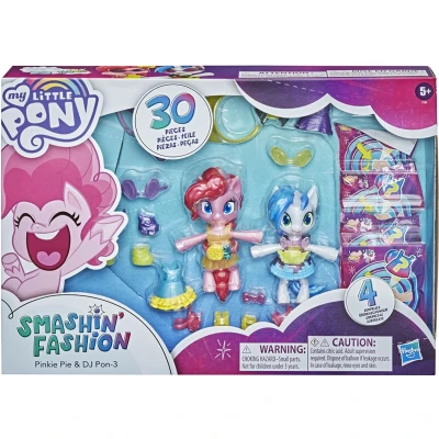 Afbeelding van My Little Pony Smashin Fashion Pinkie Pie + Dj Pon 3