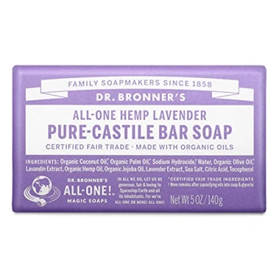 Afbeelding van Dr Bronners Barsoap Lavendel