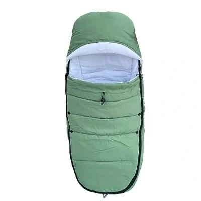 Afbeelding van Universele voetenzak voor kinderwagen, accessoires compatibel met babyzen YOYO YOYO2 kinderwagens (groen)