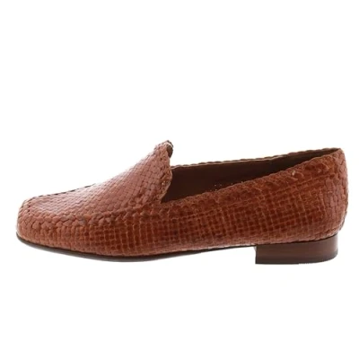 Afbeelding van Sioux Instappers, Dames, Maat: 37.5, Brown Leer