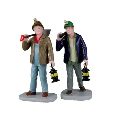 Afbeelding van Jouw Miners Set Of 2 Kerst koopt je goedkoop bij Warentuin. LEMAX
