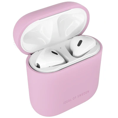 Afbeelding van iDeal of Sweden Hoesje schokbestendig siliconen Geschikt voor AirPods 2 / 1 Silicone Case roze