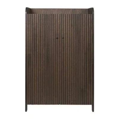 Afbeelding van ferm LIVING Sill Opbergkast Dark Stained Oak