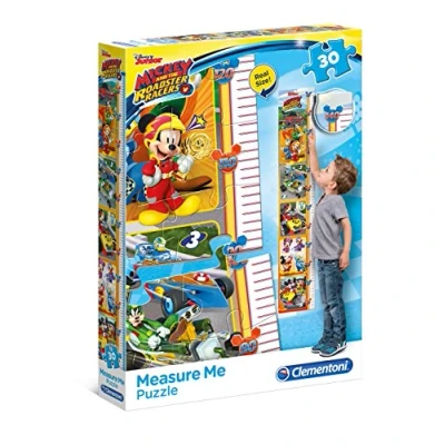 Afbeelding van Clementoni Puzzel Meetlat Mickey Roadster Racers 30 Stukjes