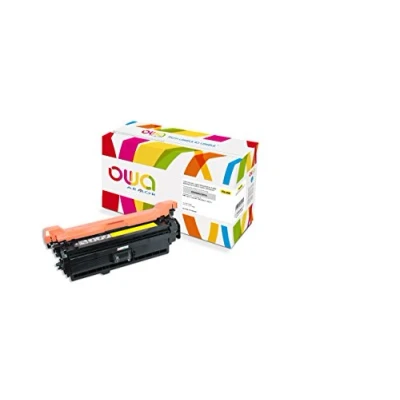 Afbeelding van owa Tonercartridge hp ce402a geel